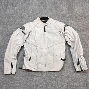 Joe Rocket Motorcycle Jacket Womens Medium Full Zip Lined Pockets Biker